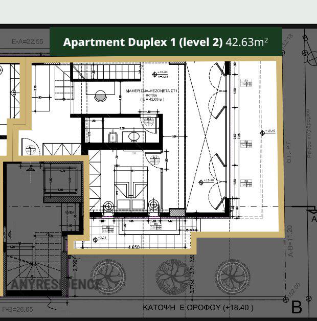 3 room terraced house in Athens, photo #1, listing #2470939