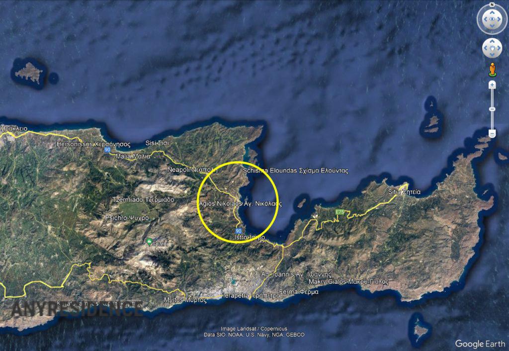 Development land Agios Nikolaos (Crete), photo #3, listing #2349130