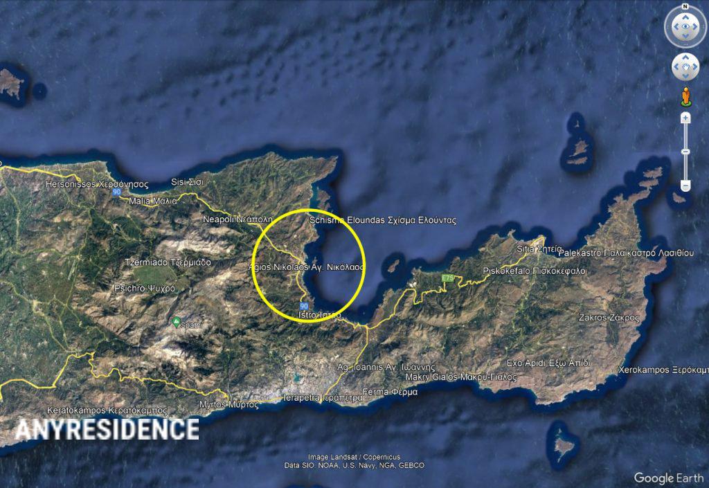 Development land Agios Nikolaos (Crete), photo #2, listing #2531802