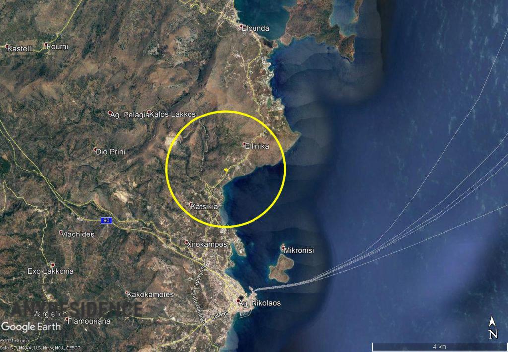 Development land Agios Nikolaos (Crete), photo #4, listing #1979442