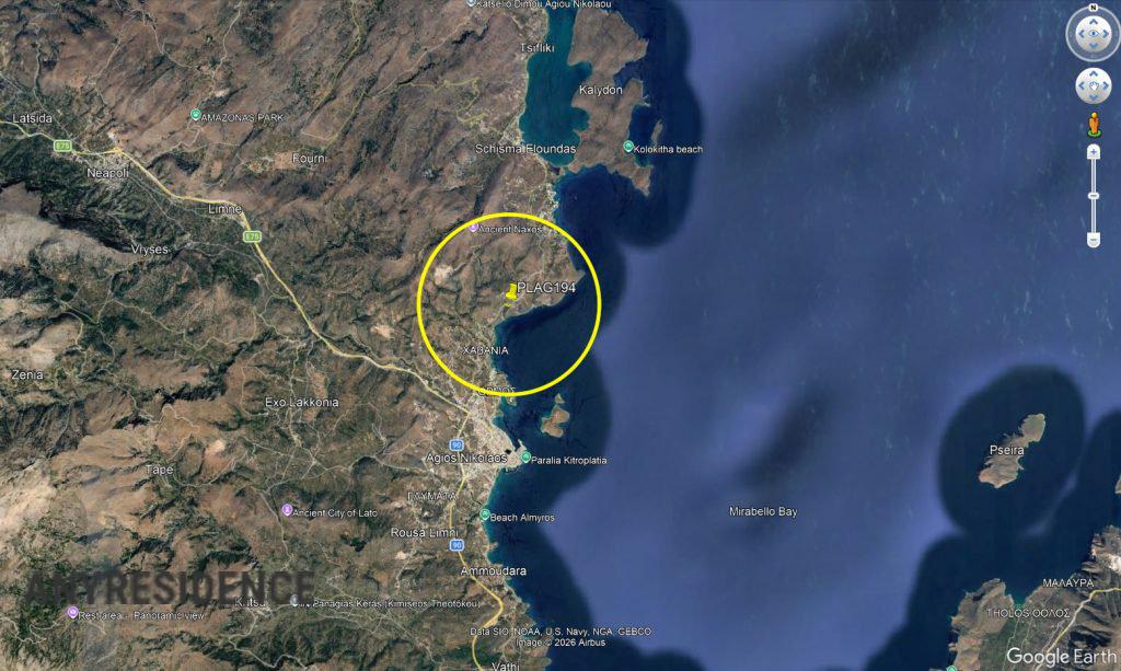 Development land Agios Nikolaos (Crete), photo #5, listing #2534906
