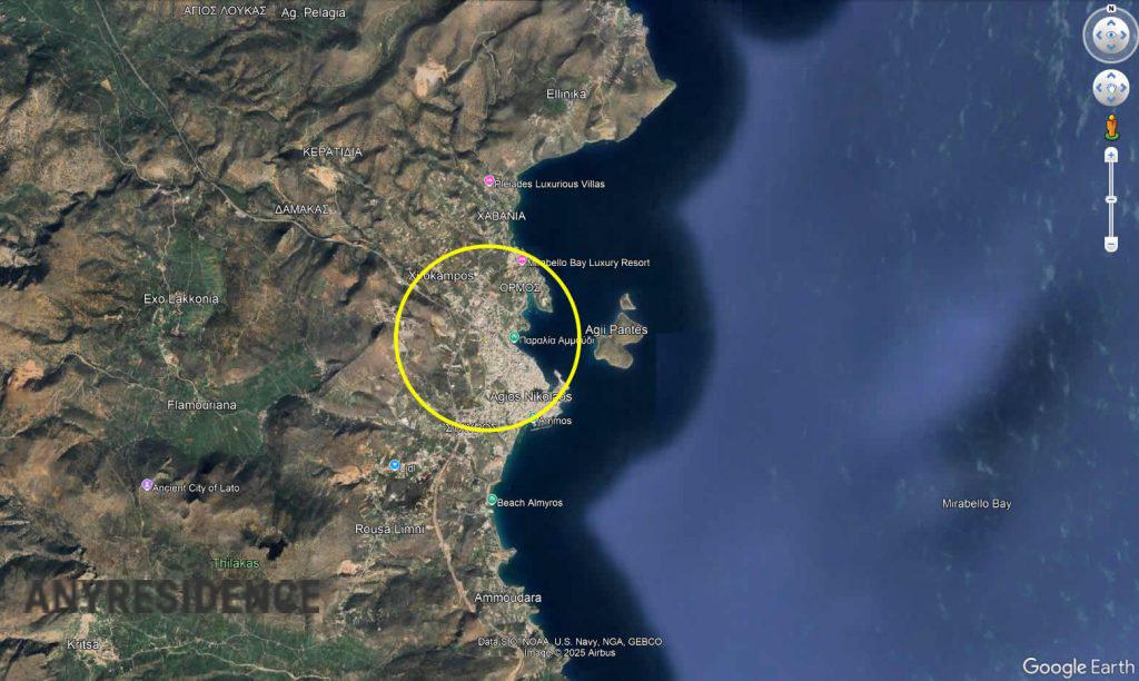 Development land Agios Nikolaos (Crete), photo #5, listing #2461111