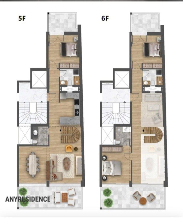 3 room terraced house in Greece, photo #5, listing #2471004