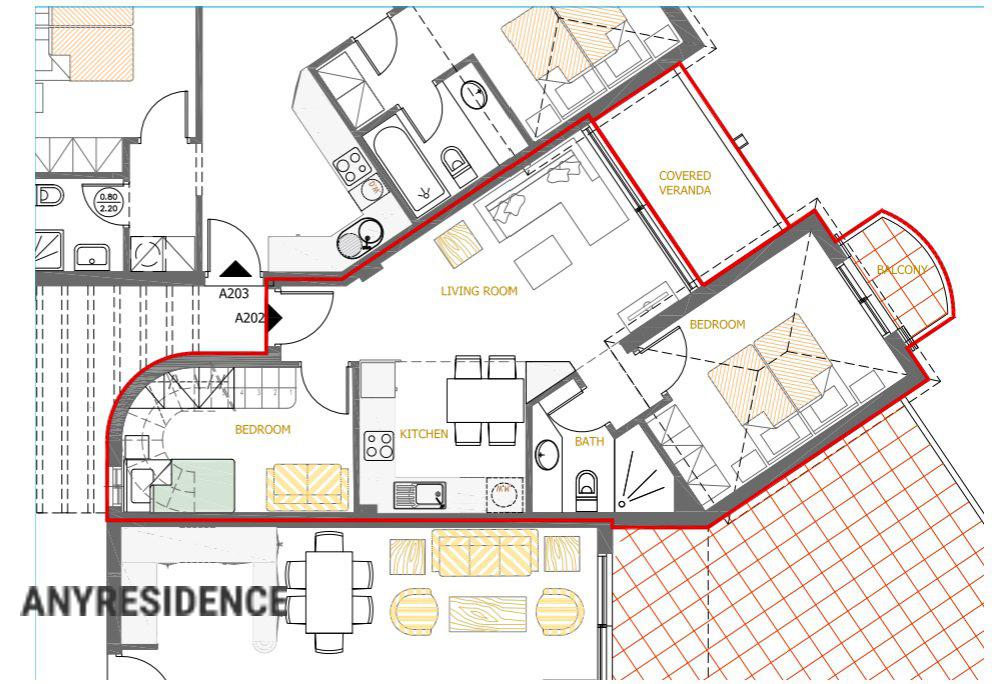 3 room penthouse in Maleme, photo #9, listing #2457901