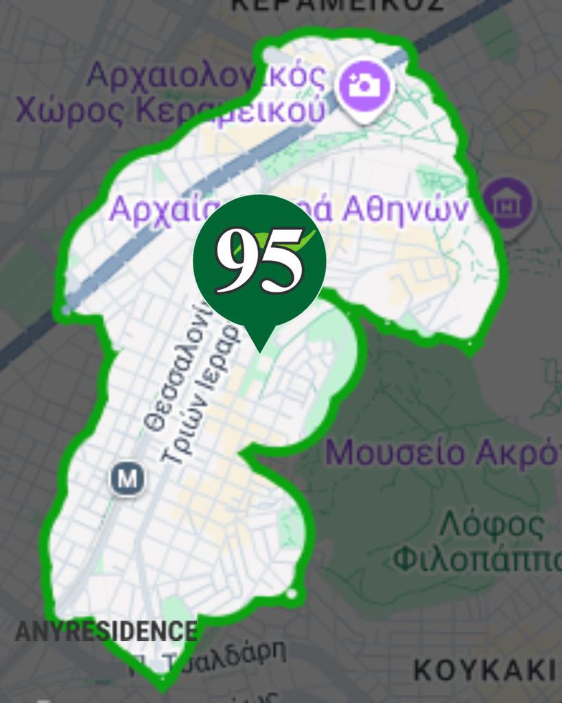 Development land Athens, photo #6, listing #2489232